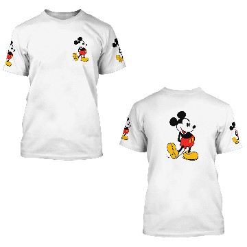 Discover Disney Classic Mickey Mouse 3D T Shirts