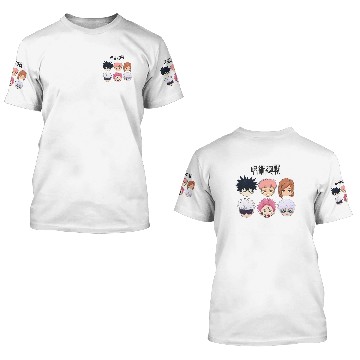 Discover Jujutsu Satoru Chibi 3D 3D T Shirts