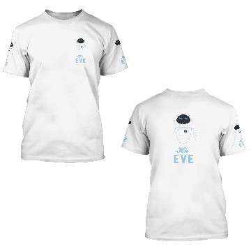 Discover Disney Pixar Wall-E His Eve Couples 3D T Shirts
