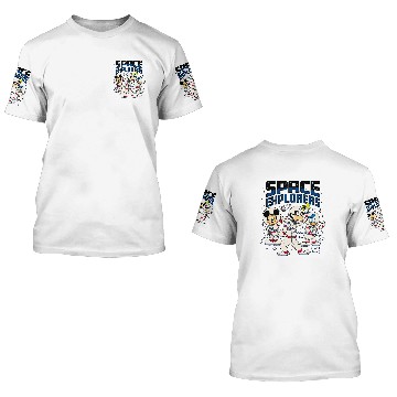 Discover Disney Mickey Goofy Donald Space Explorers 3D T Shirts
