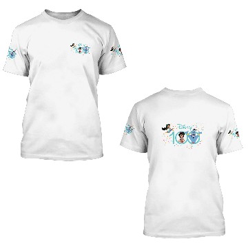 Discover Disney 100 Anniversary Aladdin Jasmine Genie D100 Baseball Jerseys 3D T Shirts