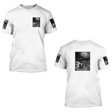 Discover LEVIATHAN, Gustave Dore illustration 3D T Shirts
