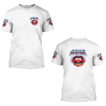 Discover Disney - The Muppets Animal Rock 3D T Shirts