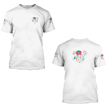 Discover Disney Minnie Mouse Head Icon Christmas Holiday Baseball Tees 3D T Shirts