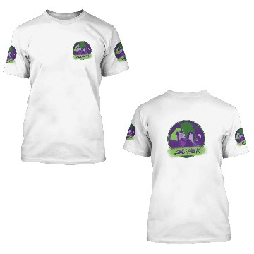 Discover Marvel Studios She-Hulk Disney Plus Spray Paint 3D T Shirts