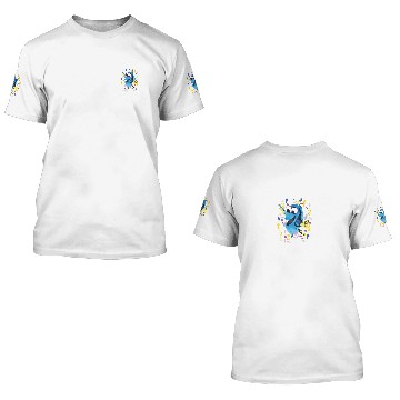 Discover Disneyss Pixars Finding Nemo Dory Just Keep Swimming 3D T Shirts