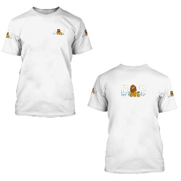 Discover Disney The Lion King Simba and Mufasa Dad Zip 3D T Shirts