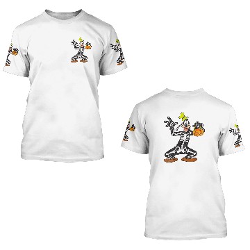 Discover Disney Goofy Skeleton Halloween 3D T Shirts