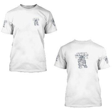 Discover Star Wars R2D2  Distressed C2 Disney Zip 3D T Shirts