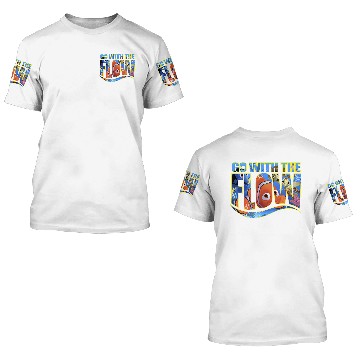 Discover Disneyss Pixars Finding Nemo Go With The Flow Logo Filled Baseball Tees 3D T Shirts