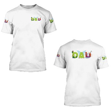 Discover Disneyss Peter Pan Tinker Bell Fathers Day Birthday Best Dad Zip 3D T Shirts