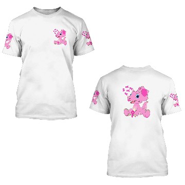 Discover Dinosaur Dino Breast Cancer Triceratops Dinosaur Ribbon Boy 3D T Shirts