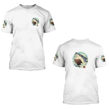 Discover Ocean Shark Attack 3D T Shirts