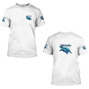 Discover KV9 Turtle Hand painted turtle 3D T Shirts