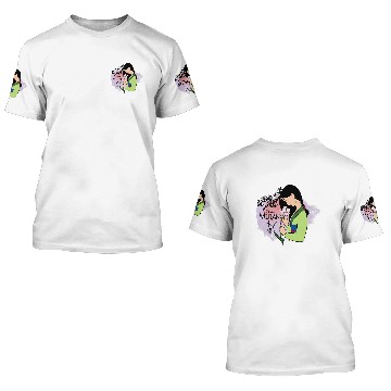 Discover Disney Princess - Mulan Cherry Blossoms 3D T Shirts