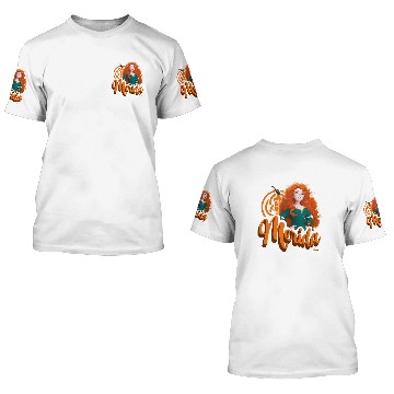 Discover Disney Princess - Merida 3D T Shirts