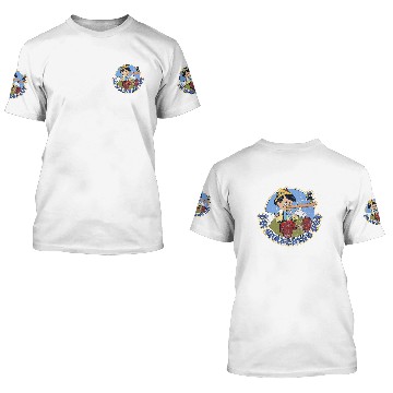 Discover Disney Pinocchio Jiminy Cricket Branching Out Baseball Tees 3D T Shirts