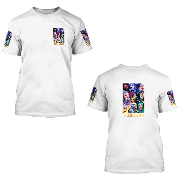 Discover Billie Eilish Eras Tour Racerback Baseball Jerseys 3D T Shirts