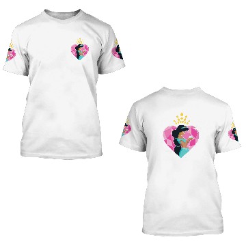 Discover Disney Princess - Jasmine Heart 3D T Shirts