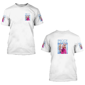 Discover Disney - The Muppets Miss Piggy Original Diva 3D T Shirts