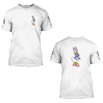 Discover Disney Daisy Duck Traditional Pose 3D T Shirts
