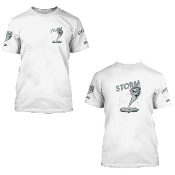 Discover Funny Weather Meteorologist Storm Chasers Hurricane 3D T Shirts