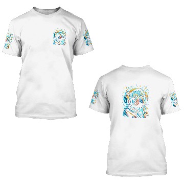 Discover Astronauts Galactic Pugstronaut Adorable Space Pug Adventure Graphic 3D T Shirts