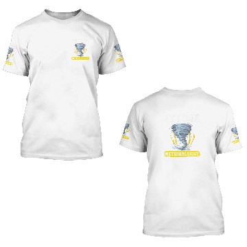 Discover Future Meteorologist Meteorology Tornado Storm Weather 3D T Shirts