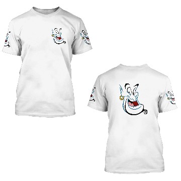 Discover disney aladdin genie face costume Hawaiians 3D T Shirts