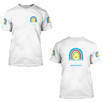 Discover Autistic Be Kind Autism Awareness Rainbow Leopard Choose Kindness 3D T Shirts