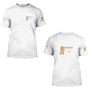 Discover Groundhog Meteorologist Respect Shadow Funny Groundhog Day 3D T Shirts