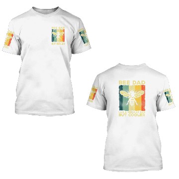 Discover Bee Beekeeping Cool Beekeeping Art Men Dad Bee Hive Keeping Honey Beekeeper 4 Beekeeper 3D T Shirts