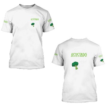 Discover Broccoli Funny Scared Cauliflower Broccoli 3D T Shirts