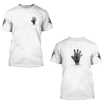 Discover Hunt Showdown Light the Shadow Tarot 3D T Shirts 3D T Shirts