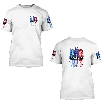 Discover Bratz Dolls Group Shot Sparkle 3D T Shirts