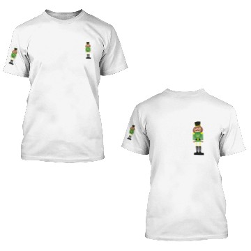 Discover Lets Crack Some Nuts funny Christmas nutcracker 3D T Shirts