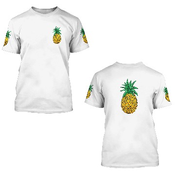 Discover Funny pineapples Happy Pi Day Gift 2 3D T Shirts