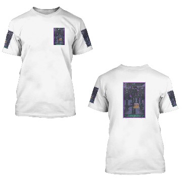 Discover Minecraft Enderman Tarot 3D T Shirts