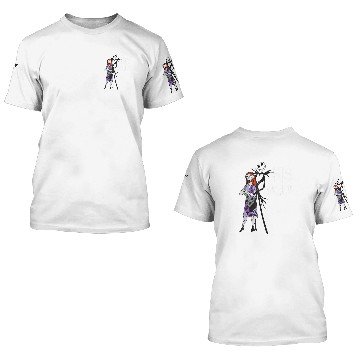 Discover Disney The Nightmare Before Christmas His Sally 3D T Shirts