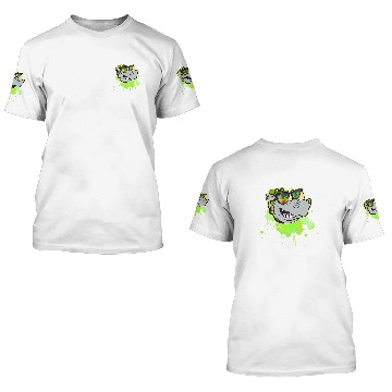 Discover KV9 Turtle Mademark x Teenage Mutant Ninja Turtles Bebop TMNT 3D T Shirts