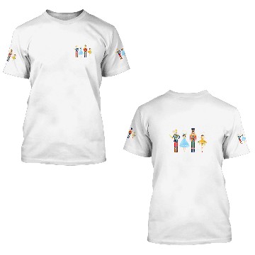 Discover Nutcracker Squad Ballet Dance Matching Family Christmas 3 3D T Shirts
