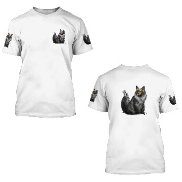 Discover Cat Paws Maine Coon Steampunk 3D T Shirts