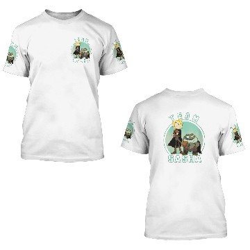 Discover Disneyss Channel Amphibia Team Sasha Zip 3D T Shirts