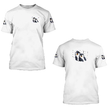 Discover Penguin Sleeping Penguin Lover Napping Official Sleep 65 Penguins 3D T Shirts