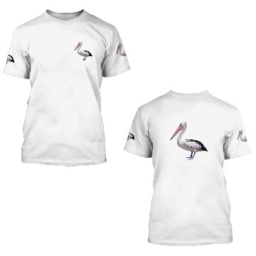 Discover Pelican Bird Dalmatian Pelican Ornithology 3D T Shirts