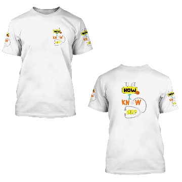 Discover That How Do I Know Sir Kollywood Tamil Cinema Comedy Design 3D T Shirts