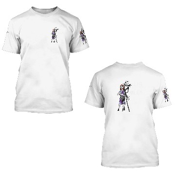 Discover Disney The Nightmare Before Christmas His Sally 3D T Shirts