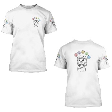 Discover Disney Inside Out Riley Many Emotions Bubbles 3D T Shirts