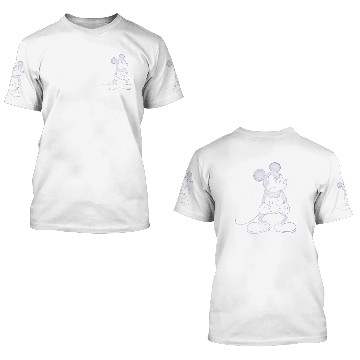 Discover Disney Epic Mickey Angry Mickey Distressed Portrait Epic Baseball Tees 3D T Shirts