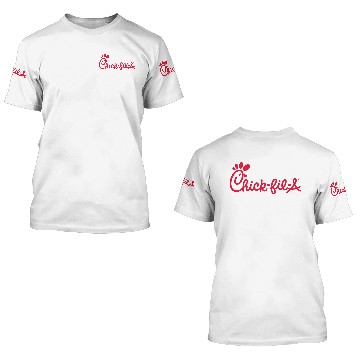Discover Chick-fil-A Logo Food Restaurant 3D T Shirts